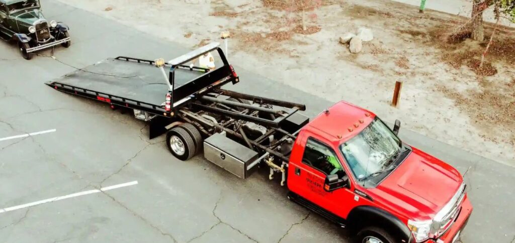 Flatbed Towing - Tow Truck